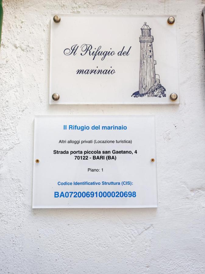 Il Rifugio Del Marinaio Villa Bari Kültér fotó